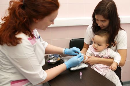 Анализ крови у младенцев